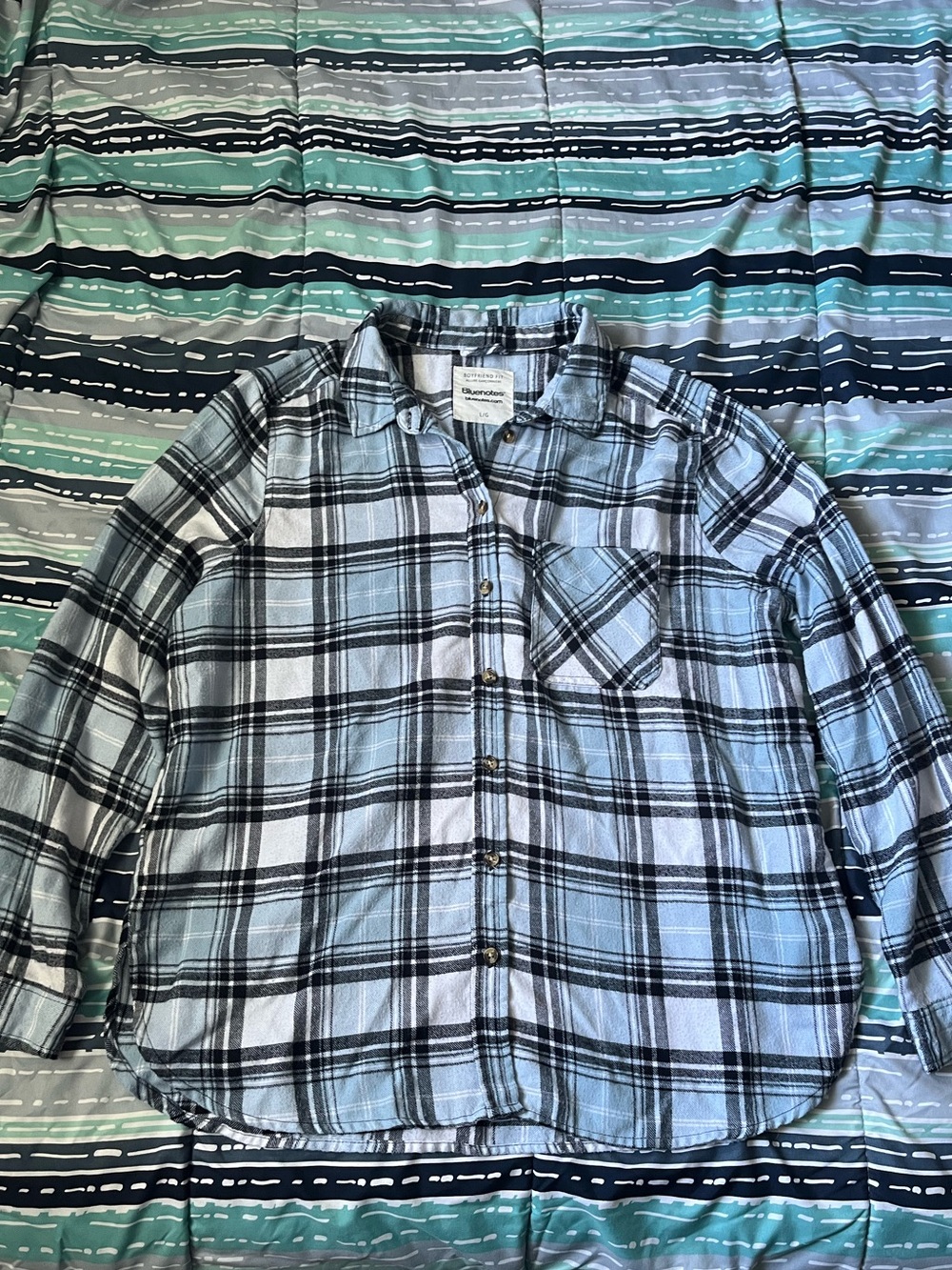 Bluenotes flannel